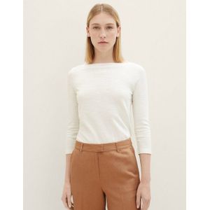 Tom Tailor Shirt met 3/4 mouwen met korte mouwen