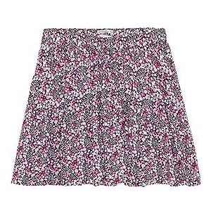 TOM TAILOR Mini-rok voor meisjes met patroon en volant, 32376-kleine bloemenprint, 92/98 cm