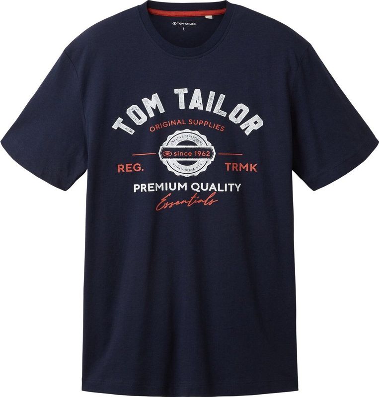 TOM TAILOR logo tee Heren T-shirt
