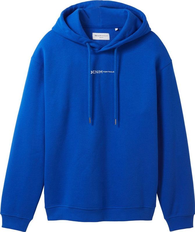 TOM TAILOR - 14531 - Hoodie - Shiny Royal - Heren