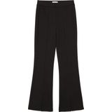 TOM TAILOR - 1037905 - Legging - Zwart - Flared Fit - Met Split