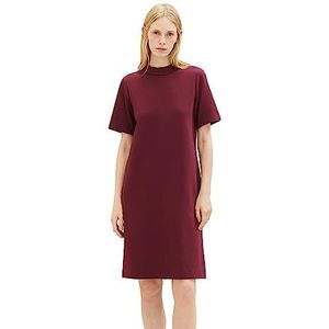 TOM KLEERMAKER basic damesjurk met opstaande kraag en zakken