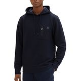 Tom Tailor - Hoodie - Heren - Blauw - Polyester - 1037861