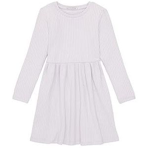 TOM TAILOR - 1038681 - Meisjesjurk - Lilac Sky - Geribbelde Structuur