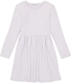 TOM TAILOR - 1038681 - Meisjesjurk - Lilac Sky - Geribbelde Structuur