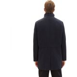 Tussenjas - Klassieke Mantel - Mélange - Normale Pasvorm - Licht Gevoerd