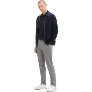 Tom Tailor Heren Chino Broek TRAVELER slim Blauw Volwassenen