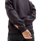 TOM TAILOR - Denim - Sweatshirt - Effen Kleur - Slim Fit, Zachte Sweatstof