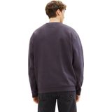 TOM TAILOR - Denim - Sweatshirt - Effen Kleur - Slim Fit, Zachte Sweatstof
