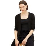 TOM TAILOR - Basic - Zomercardigan - Zwart
