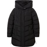 Tom Tailor - 1038692 - Winter Puffer Jas - Zwart - 100% Polyester