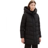 Tom Tailor - 1038692 - Winter Puffer Jas - Zwart - 100% Polyester