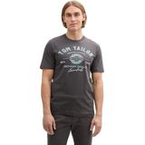 TOM KLEERMAKER - T-shirt - Katoen - Effen Kleur - Logoprint