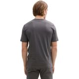 TOM KLEERMAKER - T-shirt - Katoen - Effen Kleur - Logoprint