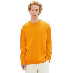 TOM TAILOR Denim Herentrui, 12392 - Fresh Pepper Orange, M