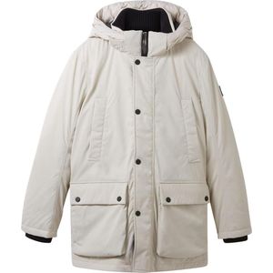 TOM TAILOR - Arctic - Winterparka - Beige - Afneembare Capuchon