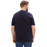 TOM KLEERMAKER - T-shirt - Katoen - Met Logoprint - Grote Maten