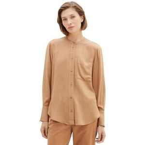 TOM TAILOR - 1037888 - Damesblouse - Mahonie Blush Kleurmix