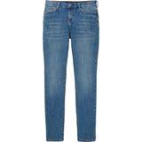 Tom Tailor - Tapered Relaxed - Damesjeans - Blauw - Katoen/Polyester/Elastaan