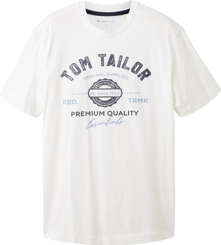 TOM TAILOR logo tee Heren T-shirt