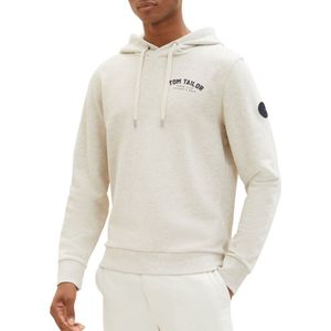 TOM TAILOR - 26199 - Hoodie - Alfalfa Beige - Van Zachte Sweatstof