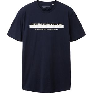 TOM TAILOR printed t-shirt Heren T-shirt
