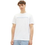 Tom Tailor Denim - 1037653 - T-Shirt - Wit - Slim Fit