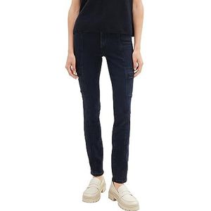 TOM TAILOR Alexa Slim Jeans voor dames, 10173 - Dark Stone Blue Black Denim, 30W x 30L