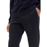TOM TAILOR - 1037546 - Joggingbroek - Blauw - Slim Fit Piqué met Elastische Tailleband
