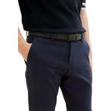 TOM TAILOR - 32284 - Chino Broek - Wit - Stretch Piqué, Slim Fit, Normale Taillehoogte