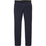 TOM TAILOR - 32284 - Chino Broek - Wit - Stretch Piqué, Slim Fit, Normale Taillehoogte