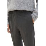 Broek - Enkellang - Relaxed Taps Toelopend - Steekzakken - Geweven Stof