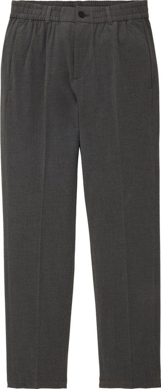 Broek - Enkellang - Relaxed Taps Toelopend - Steekzakken - Geweven Stof