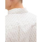 Tom Tailor - Casual Overhemd - Blauw - Stretch - Slim Fit