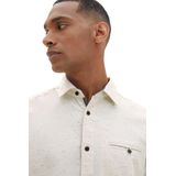 Tom Tailor - 1038762 - Overhemd - Heren - Lange Mouwen - Gemêleerd Dessin - Regular Fit - 100% Katoen