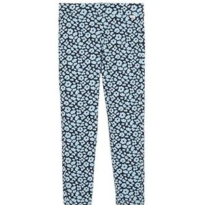 TOM TAILOR Meisjes-kinderlegging, 34003 - Blue Leo Flower Print, 92/98 cm