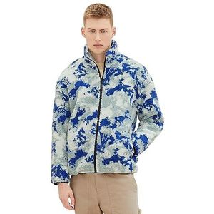 TOM TAILOR Denim Sweatjack voor heren, 34091 - Abstract Mountain Design, L