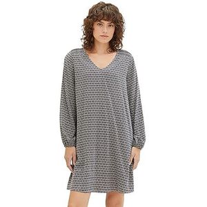 Tom Tailor, Dames, Jurken, Grijs, Maat: M