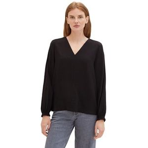 TOM TAILOR Damesblouse, 14482 - Deep Black, 34