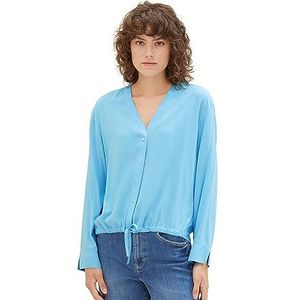 TOM TAILOR Damesblouse, 15592 - Helder Lichtblauw, 32