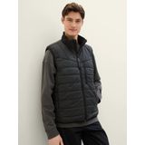 Tom Tailor - Light Weight Vest - Mouwloos - Met Opstaande Kraag - Gerecycled Polyester