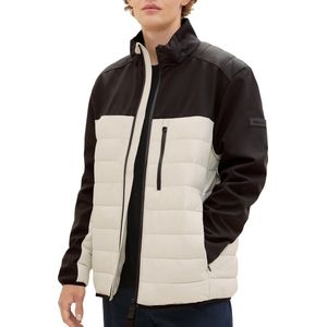 Tom Tailor - 1038925 - Heren Jack - Zwart - 100% Polyester