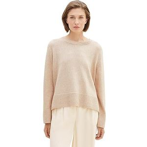 TOM TAILOR 1037785 dames sweatshirt, 33962 - Doeskin Melange