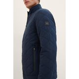 TOM TAILOR - 1038908 - Gewatteerde Herenjas - Sky Captain Blue - Biker-stijl
