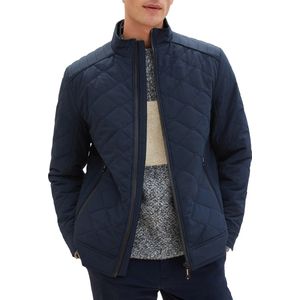 TOM TAILOR - 1038908 - Gewatteerde Herenjas - Sky Captain Blue - Biker-stijl