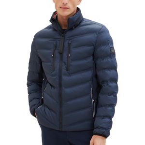 Tom Tailor - Tussendoor jas - Heren   Blauw - Polyester - 1038907