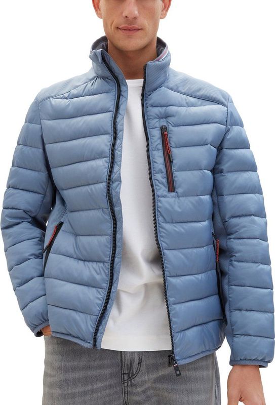 Tom Tailor - Tussendoor Jas - Heren - Rood - Polyester