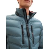 Tom Tailor - Tussendoor jas - Heren   Blauw - Polyester - 1038907