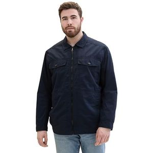 TOM TAILOR Heren 1040105 Plussize jas, 10668-Sky Captain Blue, XXL, 10668 - Sky Captain Blue, XXL