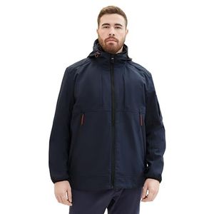 TOM TAILOR Heren 1041095 Plussize jas, 10668-Sky Captain Blue, XXL, 10668 - Sky Captain Blue, XXL